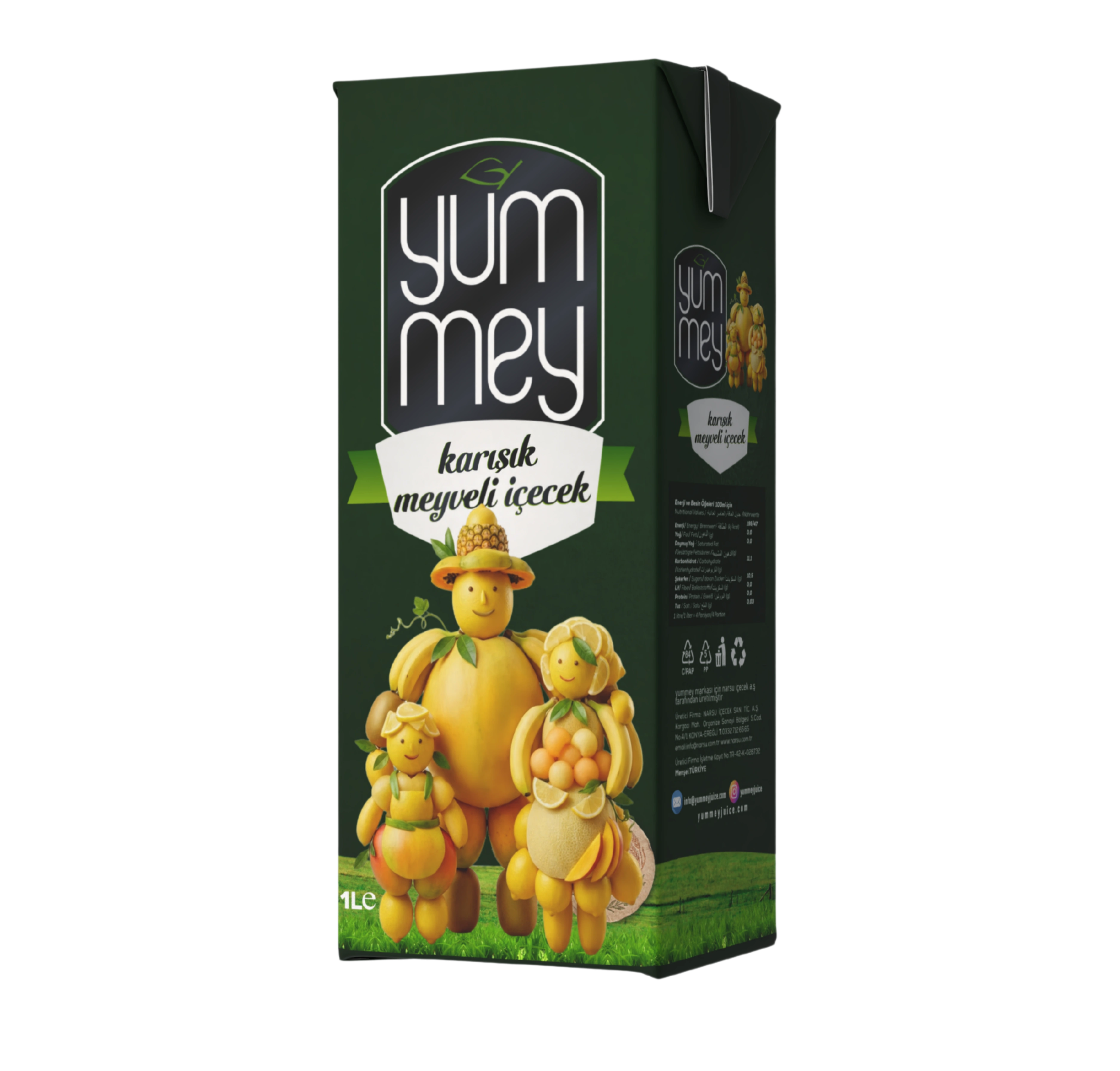 Sarı Karışık Meyveli İçecek